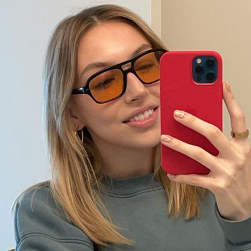 Women'S Fashion Of The 70S - Lunettes de soleil à Rivets carrés