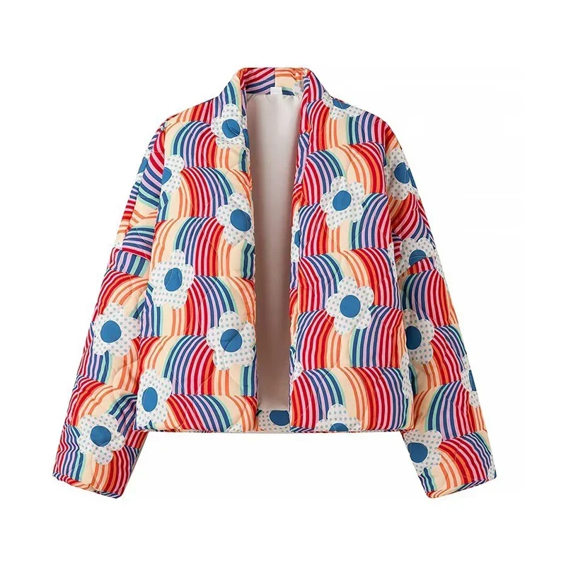 Women'S Fashion Quilted Jacket - Cardigan Matelassé à Manches sulfpour Femme,