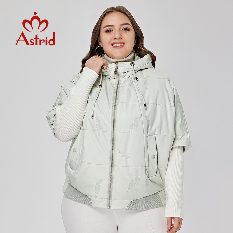Women'S Fashion Quilted Jacket - Astrid – manteau à capuche pour