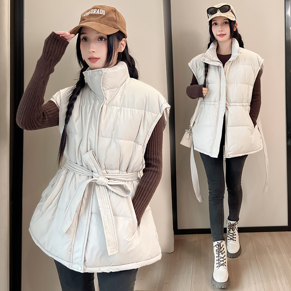 Automne hiver ceinture mince c - Women'S Fashion Quilted Jacket avis et prix