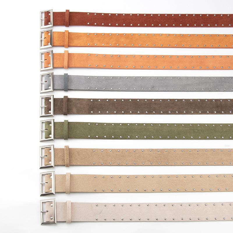 Ceinture large en cuir véritab - Women'S Real Y2K Fashion avis et prix