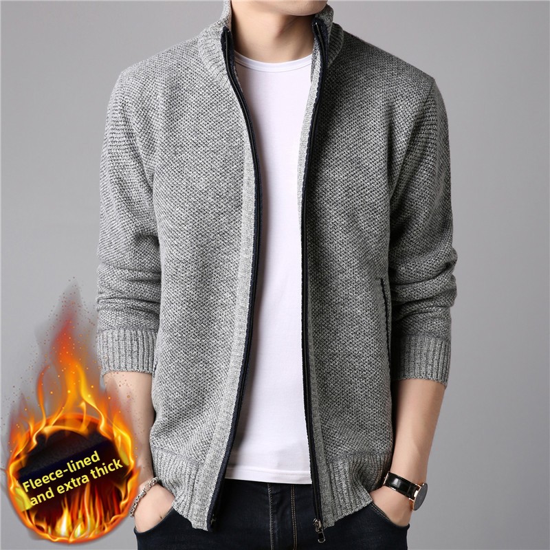 Cardigan en maille pour homme, - Ribbed Knit Sweater avis et prix