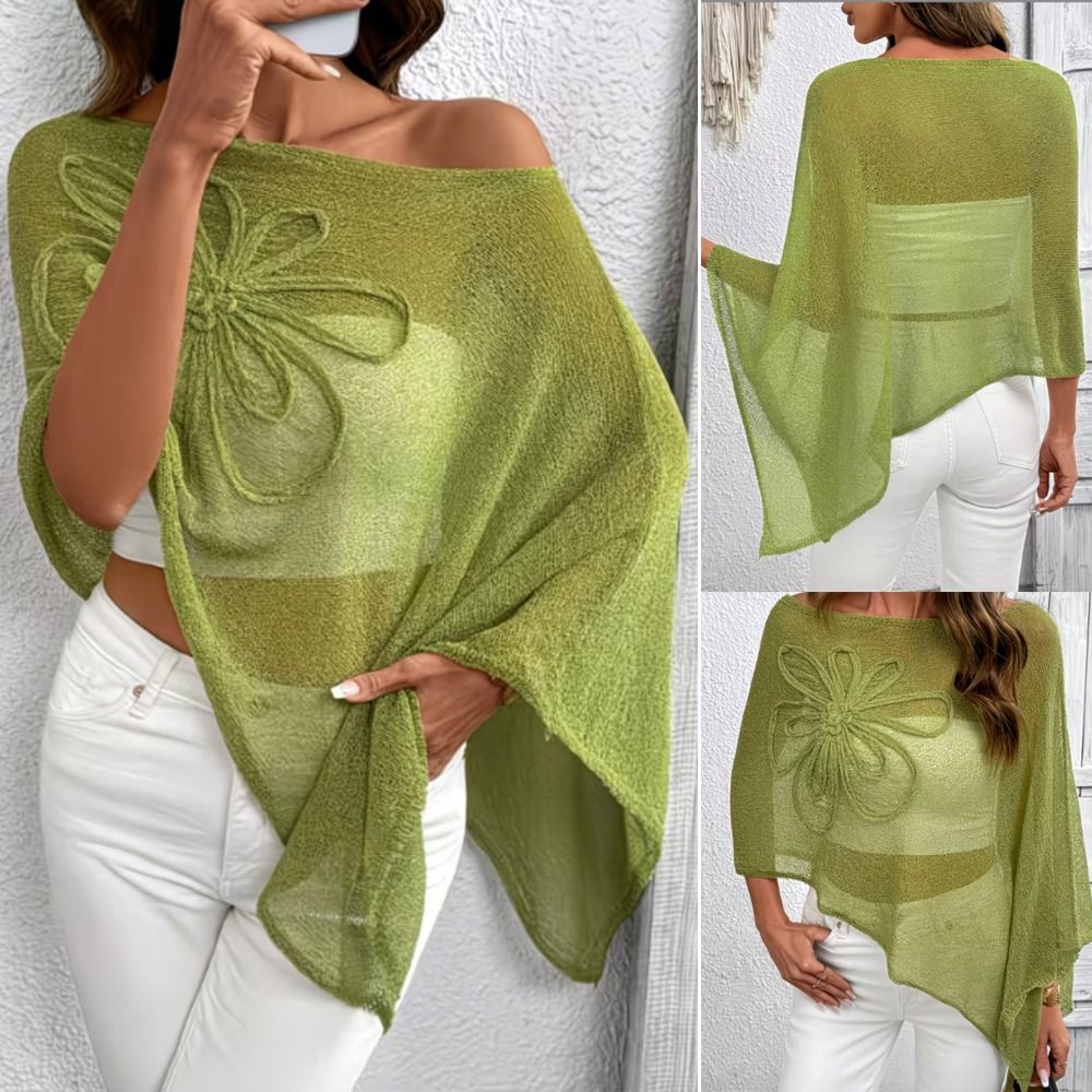 Poncho à épaules dénudées, des - Asymmetric Top Women avis et prix