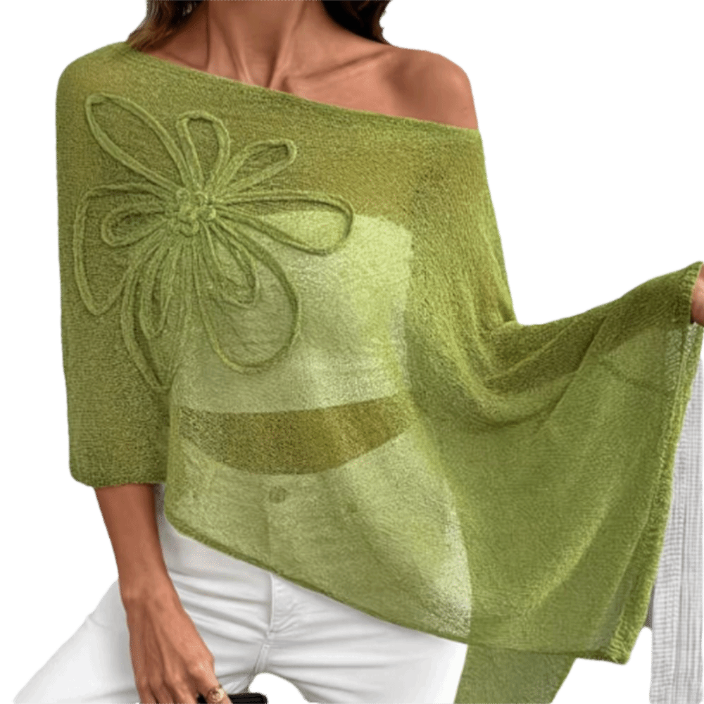 Poncho à épaules dénudées, des - Asymmetric Top Women avis et prix