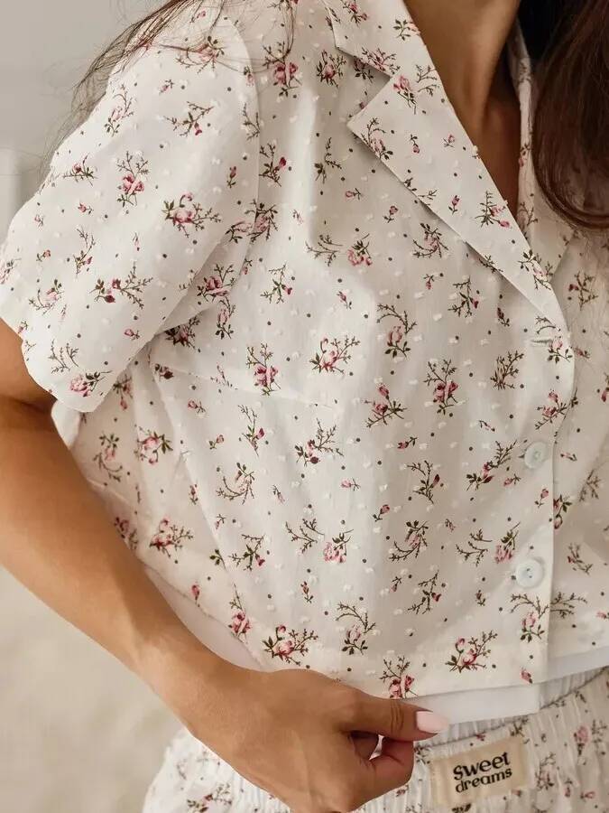 Vente chaude mode imprimé pyja - Women'S Fashion Pajamas avis et prix