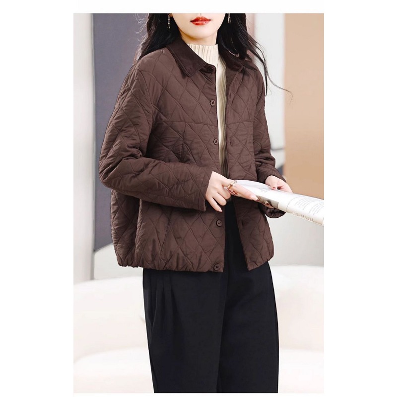 Manteau matelassé d'hiver élég - Women'S Fashion Quilted Jacket avis et prix