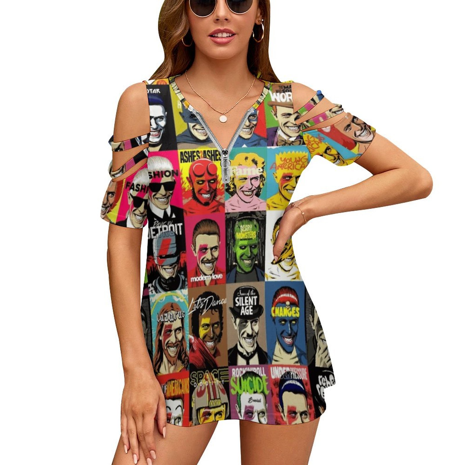 All The Changes-T-shirt imprim - Women'S Fashion Of The 70S avis et prix