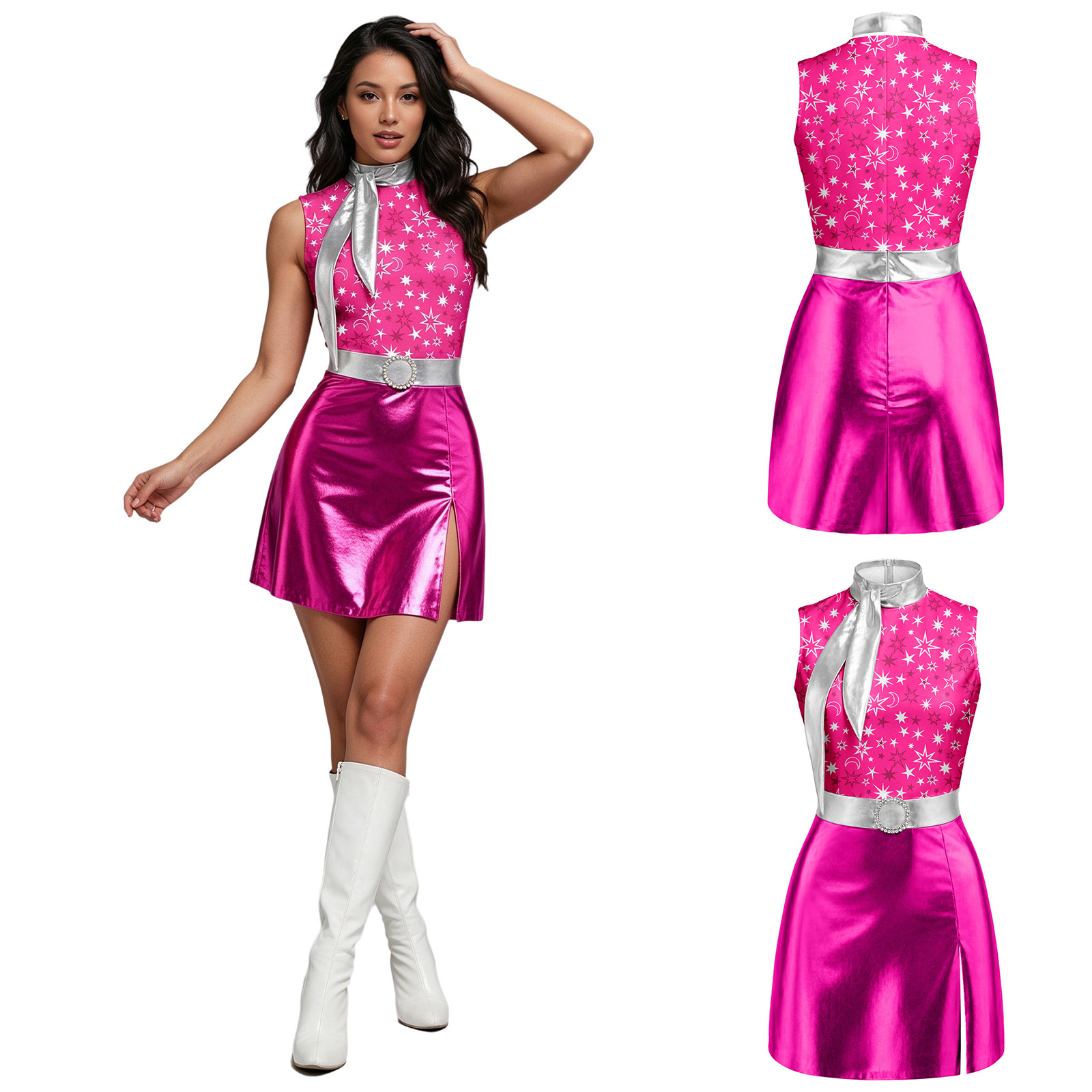 Robe de cosplay hippie disco d - Women'S Fashion Of The 70S avis et prix