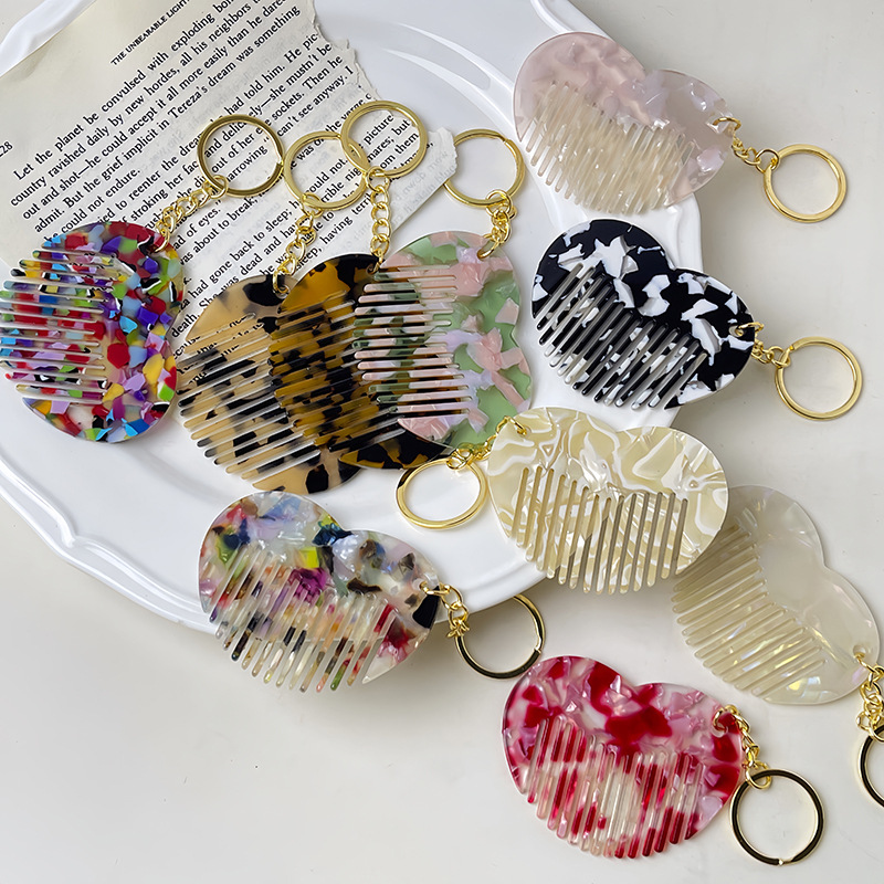 Porte-clés en acétate en forme - Women'S Ysl Fashion avis et prix