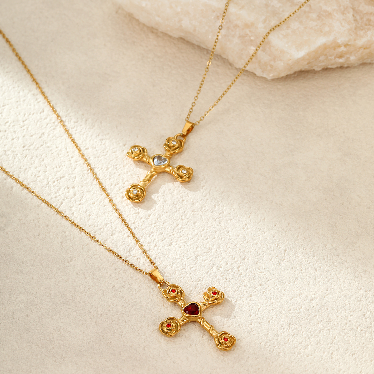 Collier pendentif croix Y2K po - Women'S Real Y2K Fashion avis et prix