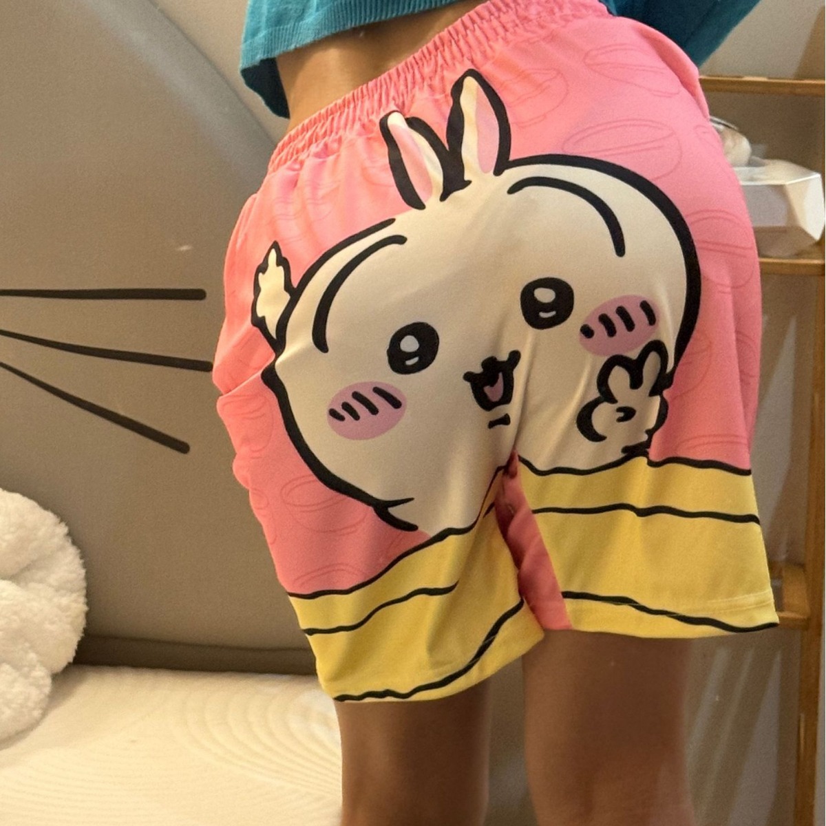 Shorts d'été Chiikawa Y2K Usag - Women'S Fashion Pajamas avis et prix