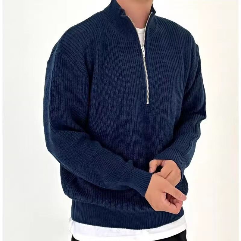 Veste en tricot pour hommes, S - Ribbed Knit Sweater avis et prix