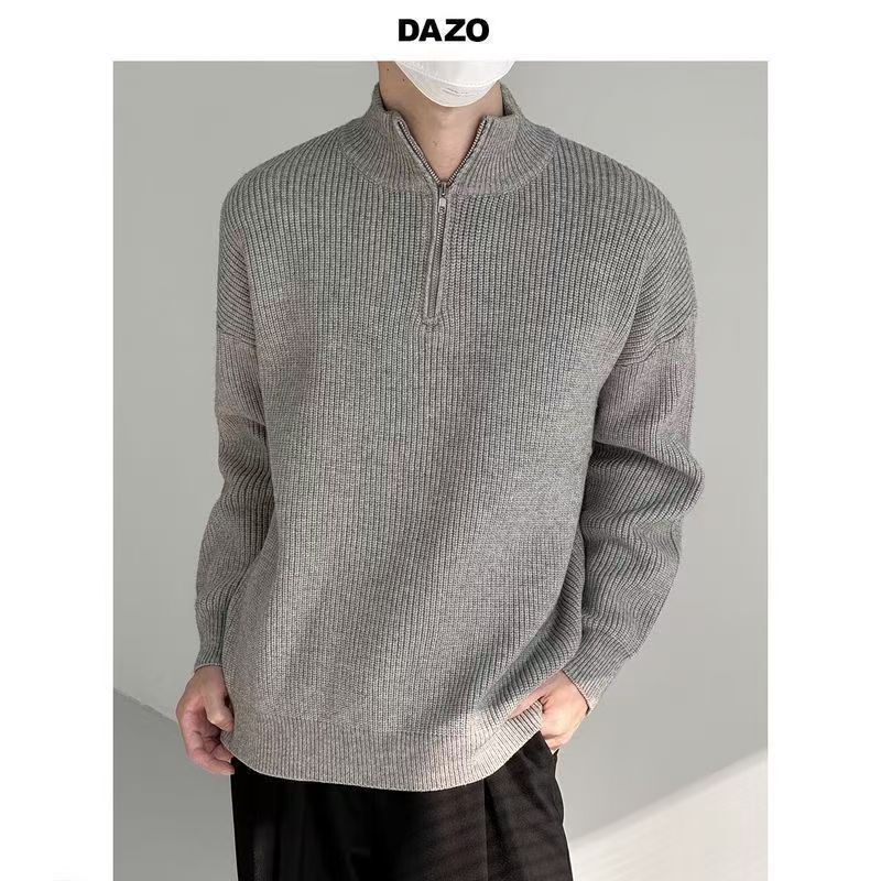 Veste en tricot pour hommes, S - Ribbed Knit Sweater avis et prix