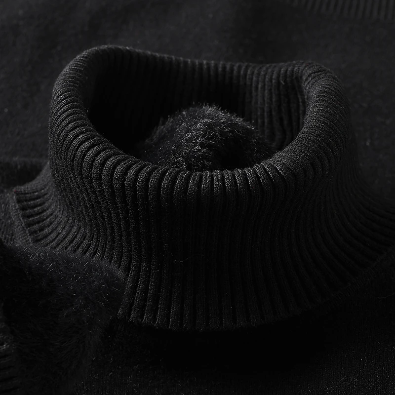 Sweat-shirt à col roulé pour h - Ribbed Knit Sweater avis et prix