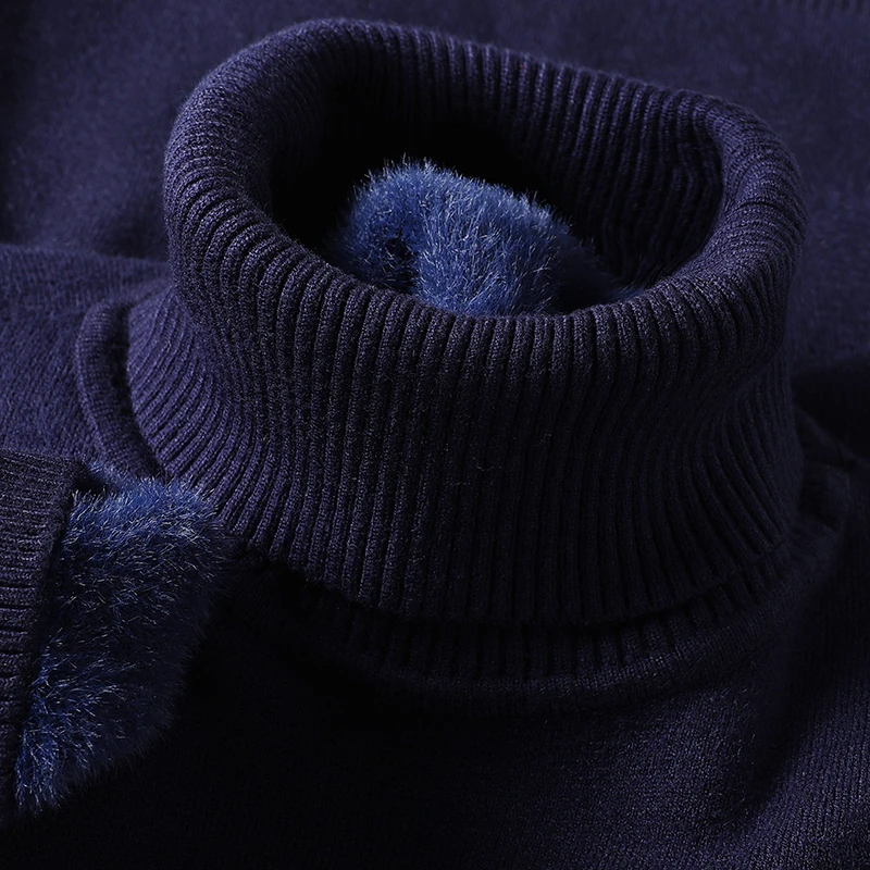 Sweat-shirt à col roulé pour h - Ribbed Knit Sweater avis et prix